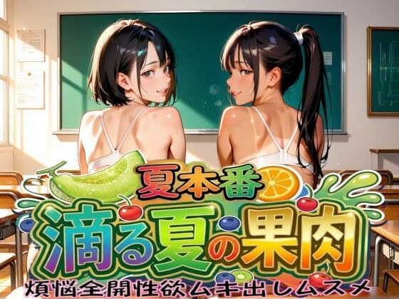 夏本番  滴る夏の果肉  煩悩全開性欲ムキ出しムスメ メイン画像