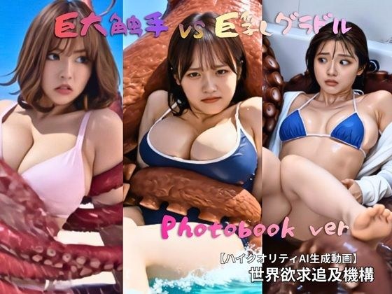 触手VS巨乳グラドル Photobook メイン画像