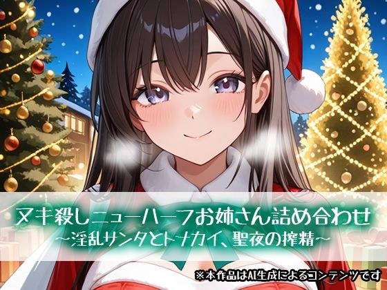 ヌキ殺しニューハーフお姉さん詰め合わせ〜淫乱サンタとトナカイ、聖夜の搾精〜 メイン画像