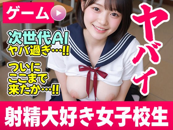 【次世代AI】射精大好き女子校生〜射精当番は君だ!絶頂へのカウントダウン!〜【AIヤバい】 メイン画像