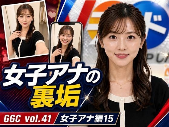 【AI動画】GGC vol.41 女子アナ編15【パンチラ】 メイン画像