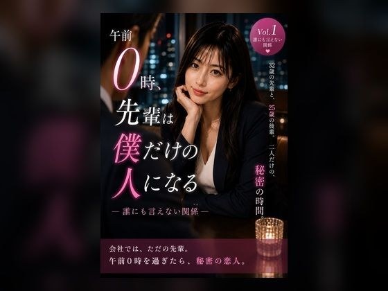 午前0時、先輩は僕だけの人になる Vol.1 誰にも言えない関係 メイン画像
