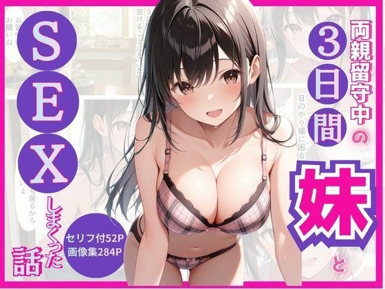 両親留守中の3日間妹とSEXしまくった話 メイン画像