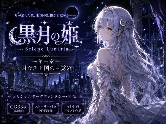 黒月の姫 ― Selene Lunaria ― 第一章「月なき王国の目覚め」 メイン画像