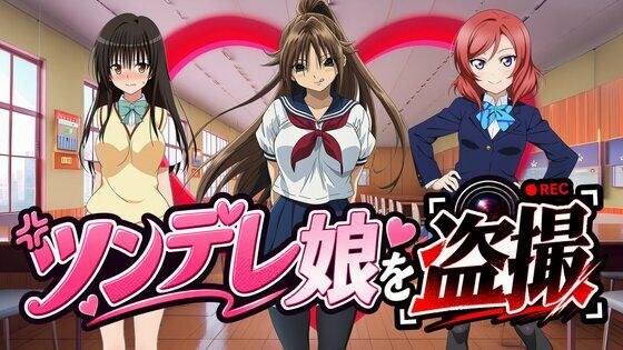 【有名ツンデレ娘を盗撮】〜王道のパンチラを求めて〜 主图