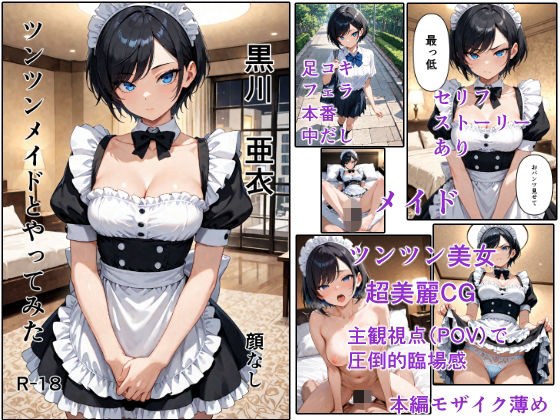 ツンツンメイドとやってみた メイン画像