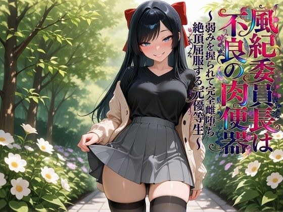 風紀委員長は不良の肉便器〜弱みを握られて完全雌堕ち絶頂屈服する元優等生〜
