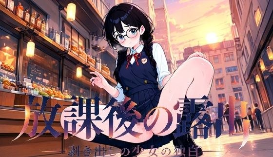 放課後の露出 ―剥き出しの少女の独白― メイン画像