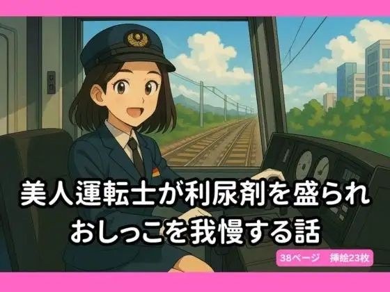 美人運転士 おしっこ発射5秒前