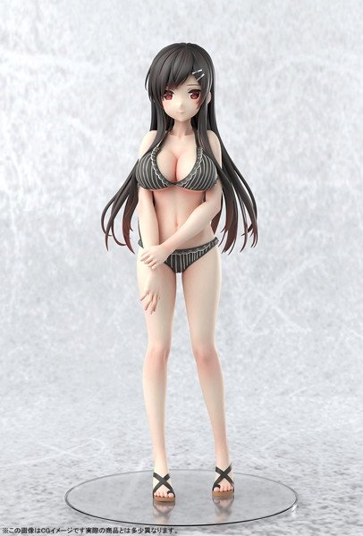 スタディ§ステディ「御前崎 悠羽」水着ver. 1/5スケール 塗装済み完成品フィギュア メイン画像