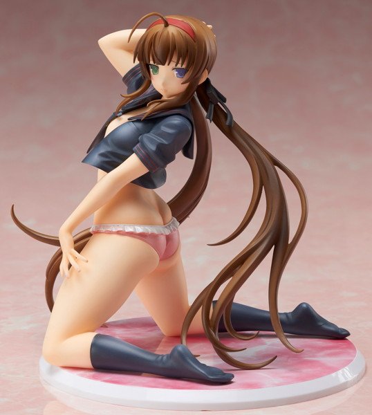 極美Girls Slender Glamorous 閃乱カグラNewWave Gバースト 両備 素肌セーラー服Ver. フィギュア 1/10スケール メイン画像