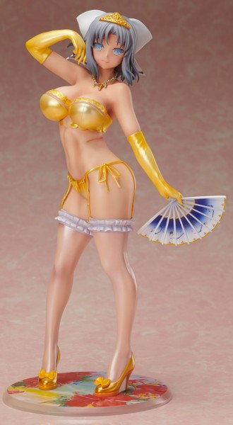 極美Girls Super Premium 閃乱カグラNewWave Gバースト 雪泉 小麦色の日焼け肌でセクシーランジェリーVer. フィギュア 1/6スケール メイン画像