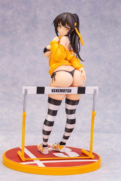 Hurdle girl illustration by KETSUMOTSU