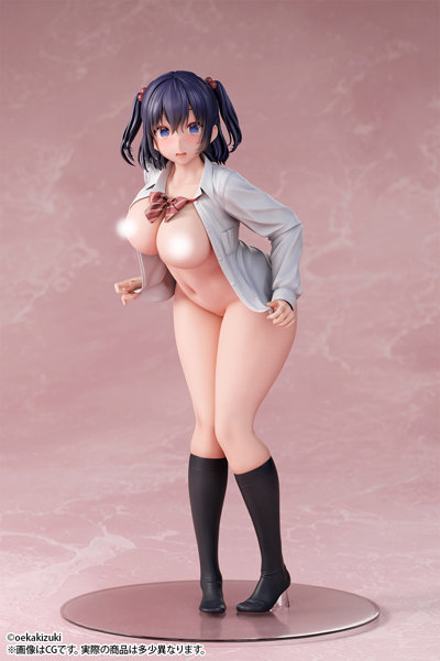 oekakizuki Illustration &quot;Aoi Matsuyama&quot; undressed ver. 1/6 scale painted finished figure in my friend&apos;s sister&apos;s room