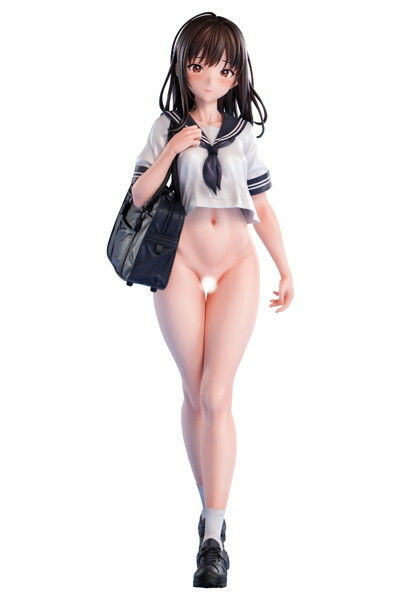 Nikkan Girl Half-Naked School Sato-san 1/6 Scale Painted Complete Figure