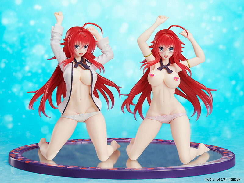 Gokubi Girls Slender Gloumorous Rias Gremory Temptation & Super Temptation Ver. DX Figure Set of 2 メイン画像