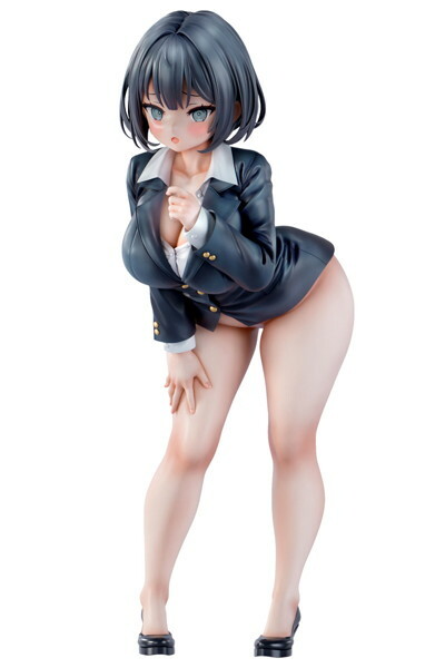 Nikkan Girl Half-naked Worker Kasuga-san 1/6 Scale Painted Complete Figure