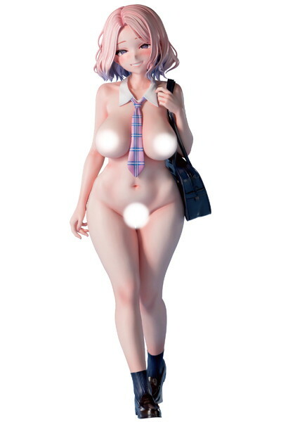 Nikkan Girl Going to School Naked Kato-san 1/4 Scale Painted Complete Figure