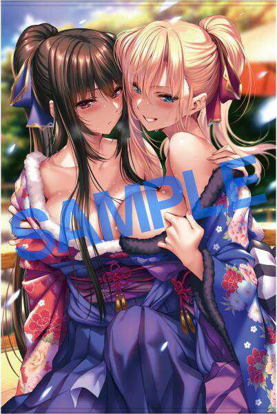 【二次受注】Loveit！！ B0タペストリーコレクション02ピロ水 メイン画像