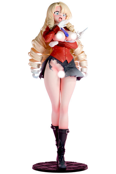 肉感少女 異世界アカデミアのご令嬢 エリザベート・F・ローゼンブルク 制服破裂ver.1/4スケール塗装済み完成品フィギュア メイン画像