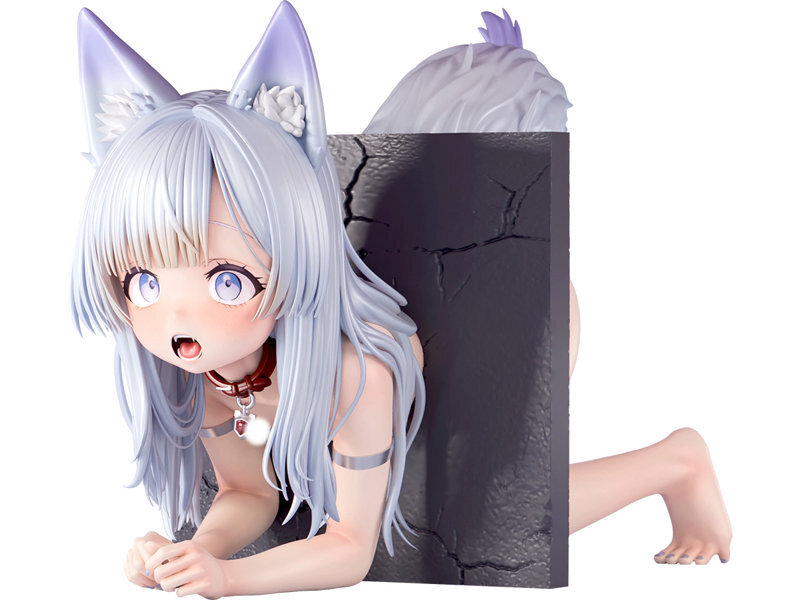 肉感少女 壁尻 ちび狐娘 こまち 1/5スケール塗装済み完成品フィギュア メイン画像