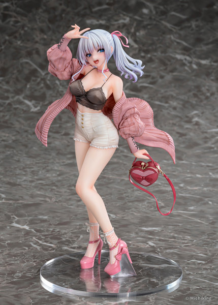 『紫音-Passion Pink-』 illustration by みちきんぐ 1/6 完成品フィギュア メイン画像