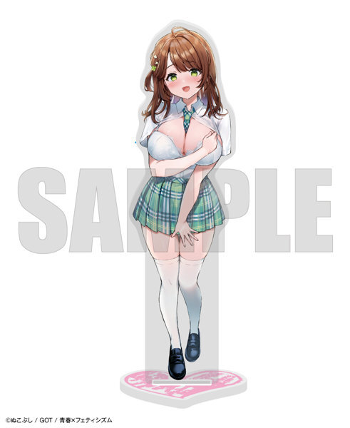 【二次受注】青春×フェティシズム アクリルスタンド23 ぬこぷし メイン画像
