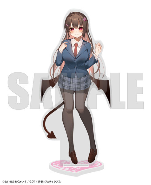 【二次受注】青春×フェティシズム アクリルスタンド01 おいるみるくあいす メイン画像