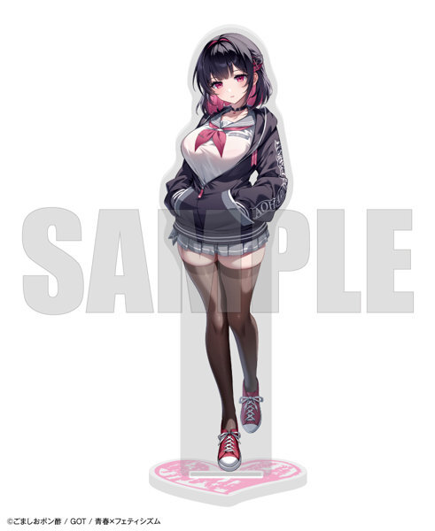 【二次受注】青春×フェティシズム アクリルスタンド10 ごましおポン酢 メイン画像