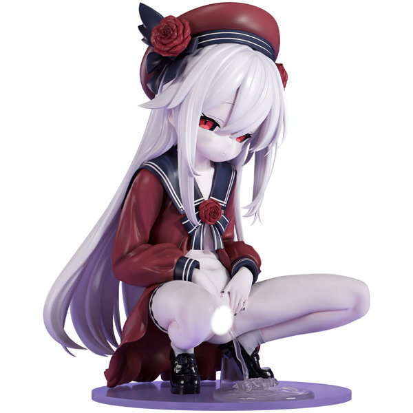 抹茶さま「nullちゃん」おすわりver. 1/5スケール塗装済み完成品フィギュア メイン画像