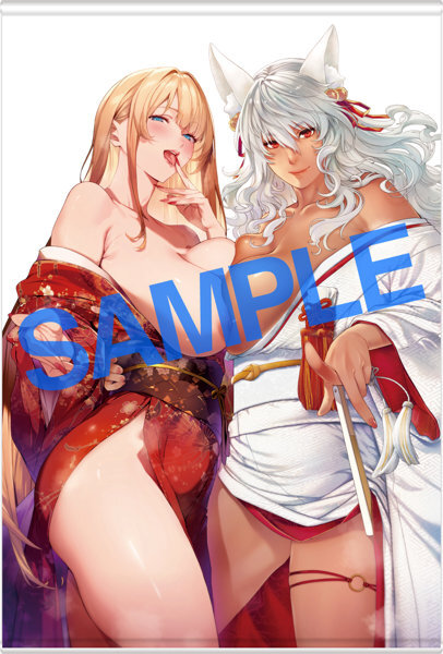 GOT タペストリーコレクション1017 ななお×日吉ハナ メイン画像