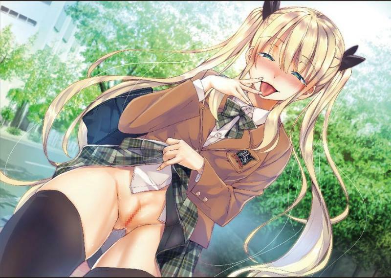 『凛とした金髪ツインテール少女が性玩具に成り果てるまで』 A5アクリルパネル (3) メイン画像