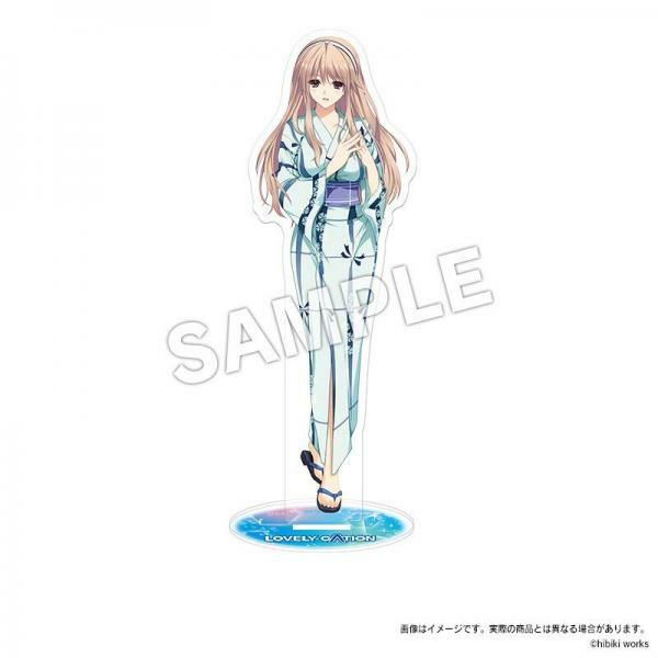 『LOVELY×CATION』月岡三朝アクリルフィギュア 浴衣ver. メイン画像