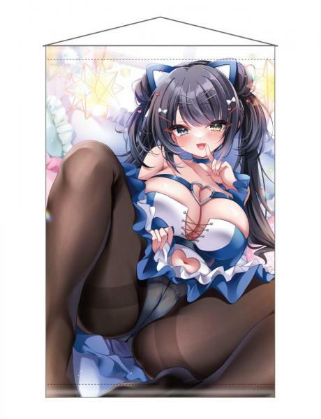 【猫りん堂】アカツキ B2Wスエードタペストリー 5月24日受注開始分 メイン画像