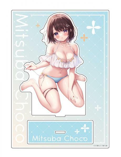 【猫りん堂】三つ葉ちょこ A5アクリルフィギュア 8月23日受注開始分 メイン画像