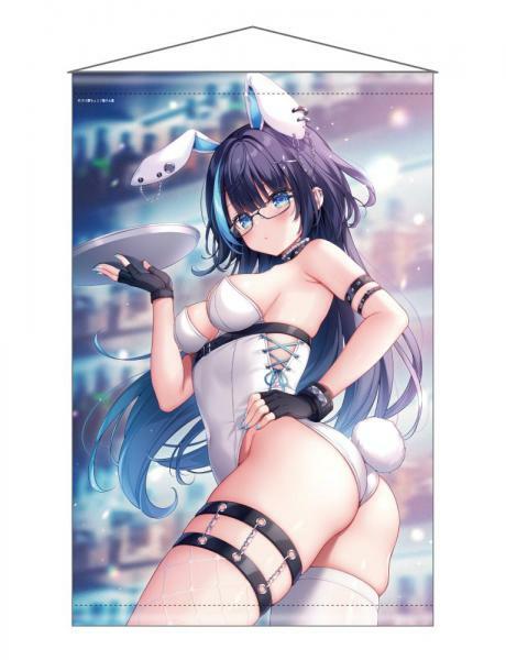 【猫りん堂】三つ葉ちょこ B1Wスエードタペストリー 6月28日受注開始分 メイン画像