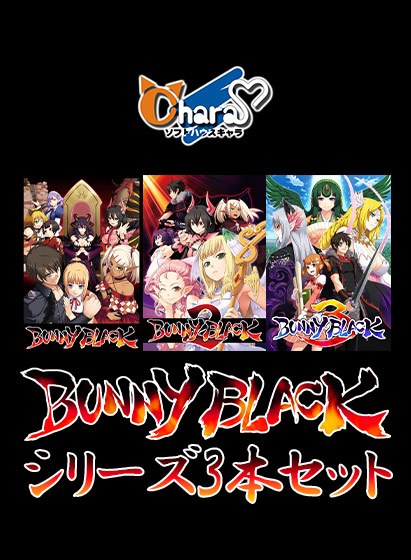 【期間限定】BUNNYBLACKシリーズ3本セット メイン画像
