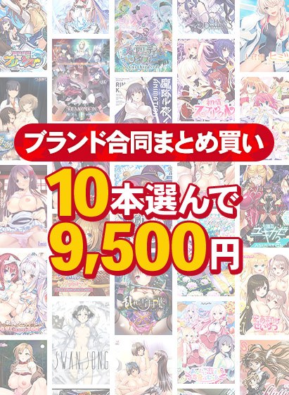 【まとめ買い】1，900作品以上から10本選んで9，500円！秋のブランド合同セット メイン画像