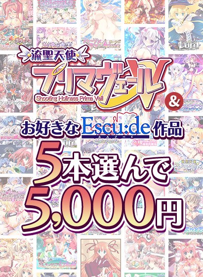 [Bulk purchase] 5,000 yen set with 5 selectable escudo and &quot;Prima Veil V&quot;!