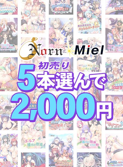[Bulk purchase] Select 5 Norn/Miel first-time sales for 2,000 yen!