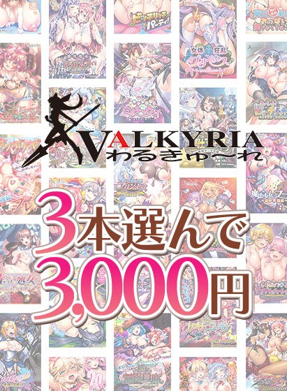 【まとめ買い】わるきゅ〜れ20周年記念！3本選んで3，000円！