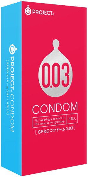 GPROコンドーム0.03 6個入り