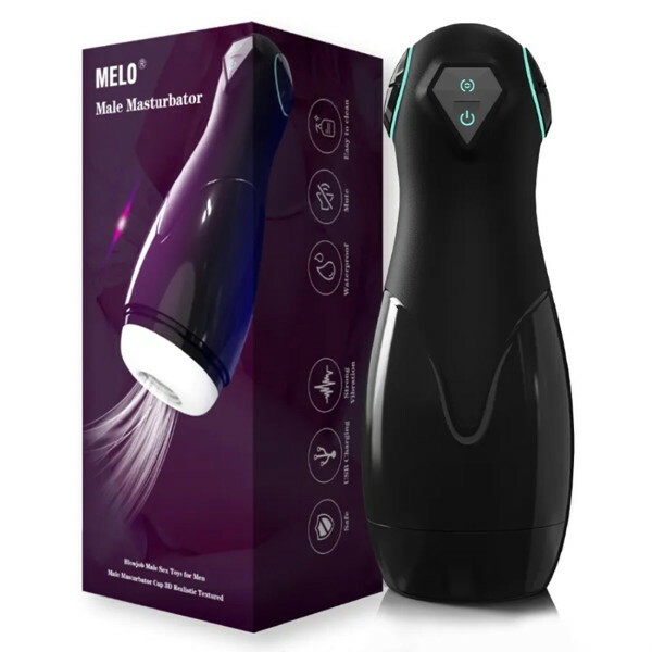 MELO Male Masturbator Black（L1403-0） メイン画像