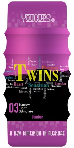 TWINS 4D Purple 3.Narrow Tight Stimulate メイン画像