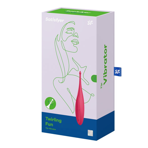Satisfyer Twirling Fun Poppy red メイン画像