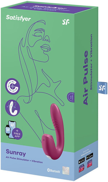 Satisfyer Sunray Berry メイン画像