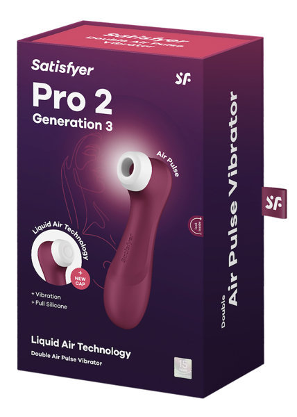 Satisfyer Pro 2 G3 Wine Red