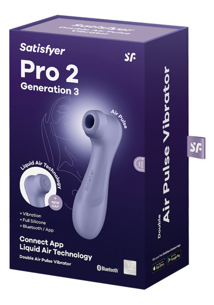Satisfyer Pro 2 G3 +APP Lilac メイン画像