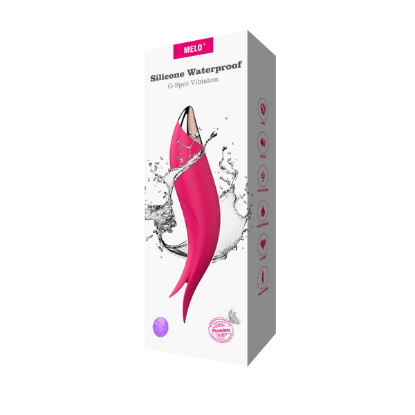 MELO Silicon Vibrator Waterproof G-spot Purple（L1292-0） メイン画像