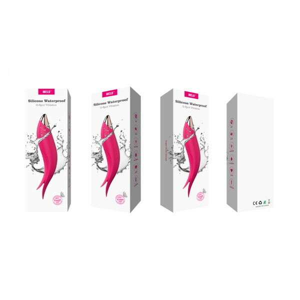 MELO Silicon Vibrator Waterproof G-spot Pink（L1292-1） メイン画像